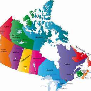 Zona Canada. Teritoriul Canadei. Frontierele Canadei