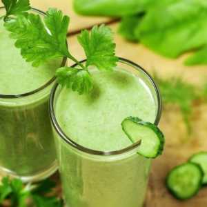 Cocktail verde utile: rețete de gătit