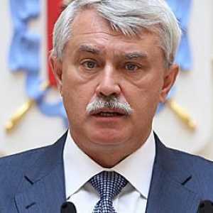 Poltavchenko Georgy Sergheevici este guvernatorul orașului St. Petersburg. Biografie scurtă