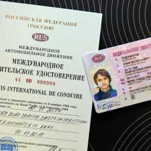 Obțineți drepturi internaționale în Moscova. Certificat internațional de conducere