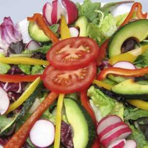 Corect pregăti salatele de legume pentru pierderea în greutate!