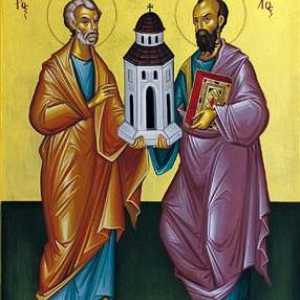 Sărbătoarea lui Petru și a lui Pavel. Icon al primilor apostoli