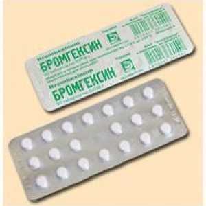 Medicamentul este "bromhexina". Instrucțiuni de utilizare