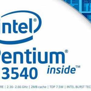 Procesor Intel Pentium N3540: specificații și recenzii