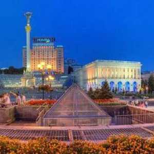 Mergând în jurul Kievului și vizitând Muzeul Național al Istoriei Ucrainei