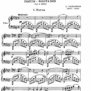 Lucrări din Rachmaninov: listă. Lucrări renumite ale lui Rachmaninov