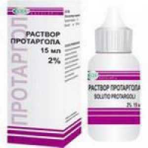 `Protargol` (picături în nas): instrucțiuni de utilizare, preț