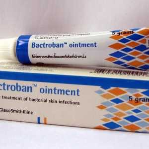 Unguent antimicrobian `Bactroban`: instrucțiuni de utilizare