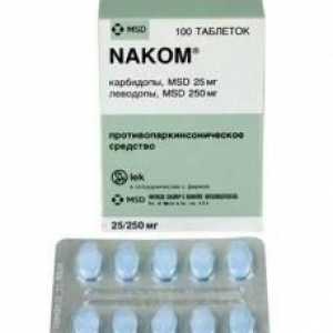 Medicament antiparkinsonian "Nakom": instrucțiuni de utilizare