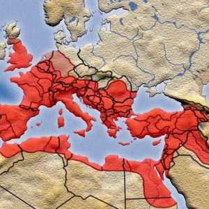 Provincia Imperiului Roman. Lista provinciilor romane