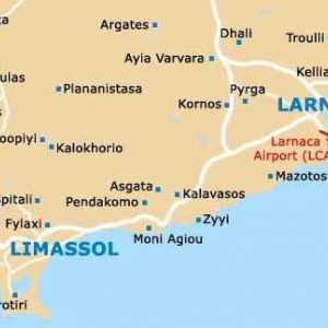 Distanță de la Larnaca la Limassol: calculați durata călătoriei
