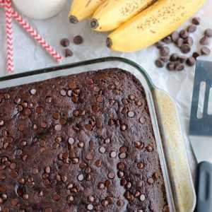 Rețete și fotografii de prăjitură de ciocolată și banană