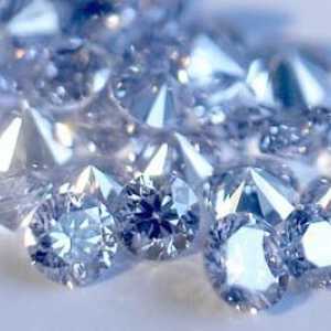 Pietre prețioase rare - diamante albastre