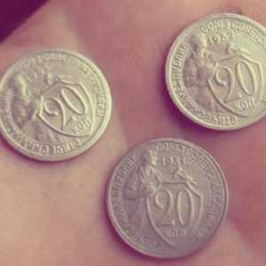 Rare monede ale URSS în 1961-1991. numismatică