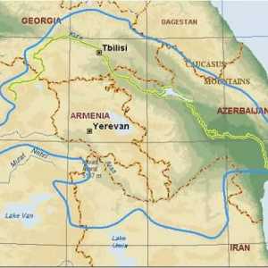 Râul Araks - fluxul de apă al Armeniei, Turciei și Azerbaidjanului
