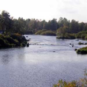 Râul Vuoksa. Râul Vuoksa din regiunea Leningrad
