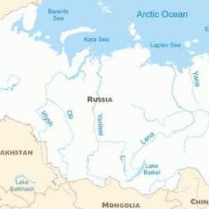 Râurile din Rusia: nume. Râurile mari și mici ale Rusiei
