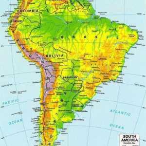 Relieful și mineralele din America de Sud. Studiul continentului
