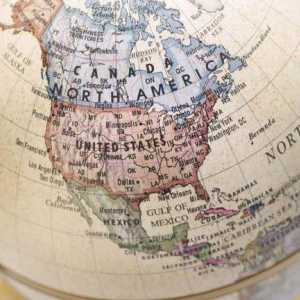 Relief și minerale din America de Nord