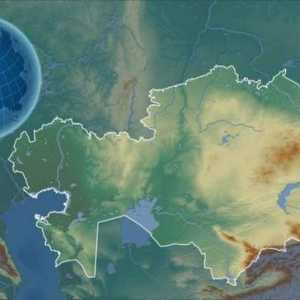 Relieful Kazahstanului: deserturi, semi-deșerturi, stepi. Khan-Tengri. Râurile din Kazahstan