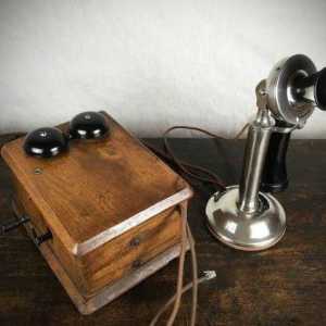 Discul retro-telefon (URSS). Telefon cu un număr de telefon dial-up