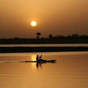 Regimul râului Niger: caracteristici caracteristice