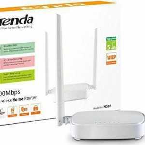 Router Tenda N301: instrucțiuni, recenzii, configurare