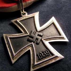 Crosul Crucii Crucii de Fier: descriere, grad. Premiile celui de-al Treilea Reich