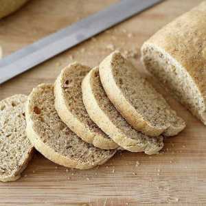 Pâine de secară: rău și un conținut caloric bun