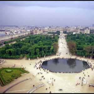Grădina Tuileries din Paris este un vechi parc francez în inima metropolei
