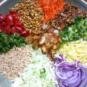 Salată cu fasole conservată: rețete, caracteristici de gătit și recenzii