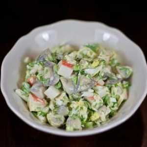 Salata cu șampiri și bastoane de crab: 5 rețete simple pentru mâncăruri delicioase pentru viața de…