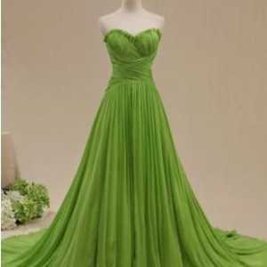 Rochie verde deschis - un simbol al prospețimii și al luminozității