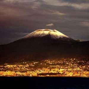 Cel mai faimos vulcan din lume. Coordonatele geografice ale vulcanului Vesuvius