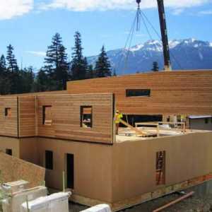 Case prefabricate de panouri: proiecte, preturi si constructii la cheie