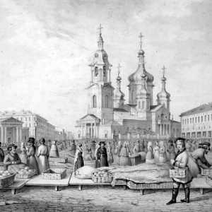 Piata "Haymarket" din Sankt Petersburg