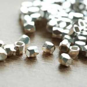 Argint (metal): proprietăți, fotografie. Cum de a identifica argintul