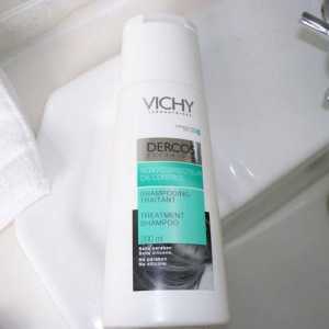 Șampon `Vichy` de la căderea părului: recenzii ale clienților