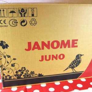 Janome Juno 513 mașină de cusut: descriere, manual de utilizare
