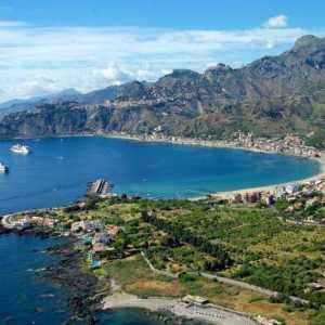 Sicily, Giardini-Naxos: descriere, atracții, hoteluri, atracții și comentarii