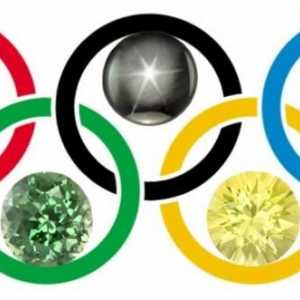 Albastru, negru, roșu, galben, verde - culorile inelelor olimpice