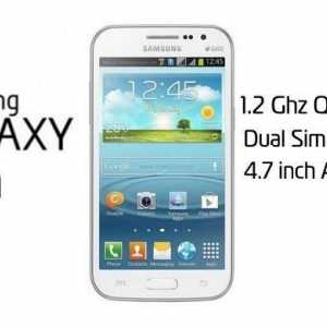Smartphone Samsung Galaxy Win Duos: descriere, recenzii