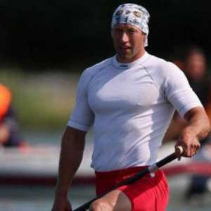 Sportivul Ilya Shtokalov. Canoe și caiac