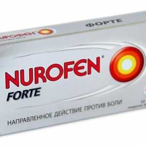 Mijloacele "Nurofen" (tablete): instrucțiuni de utilizare