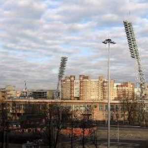 Stadionul Dynamo - înainte și după reconstrucție