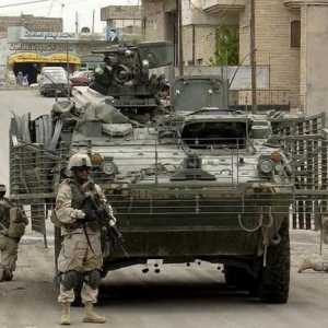 Stryker este un vehicul de luptă blindat. American BTR Stryker