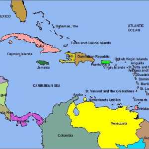 Țările din Caraibe și capitalele lor