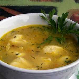 Supă cu găluște - una dintre cele mai vechi feluri de mâncare
