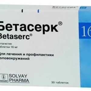 Tablete "Betaserk" cu osteochondroză cervicală: recenzii, instrucțiuni de utilizare,…