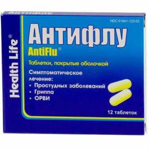 Tablete, pulbere "Antiflu": instrucțiuni de utilizare, analogi și recenzii